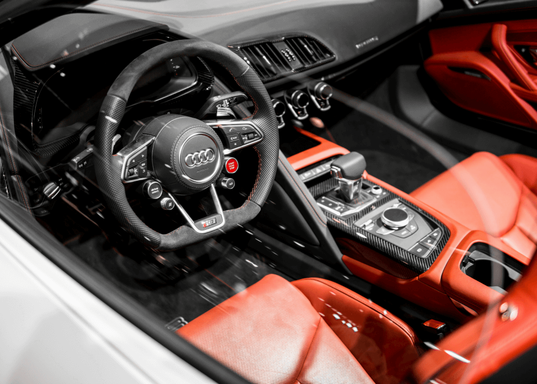 Detailed vehicle interior cleaning