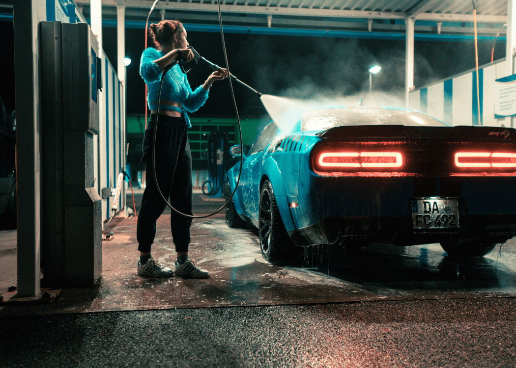 Vehicle wash and exterior cleaning