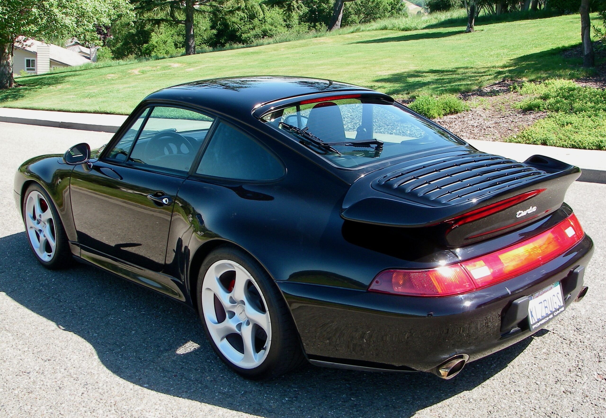 Black Porsche